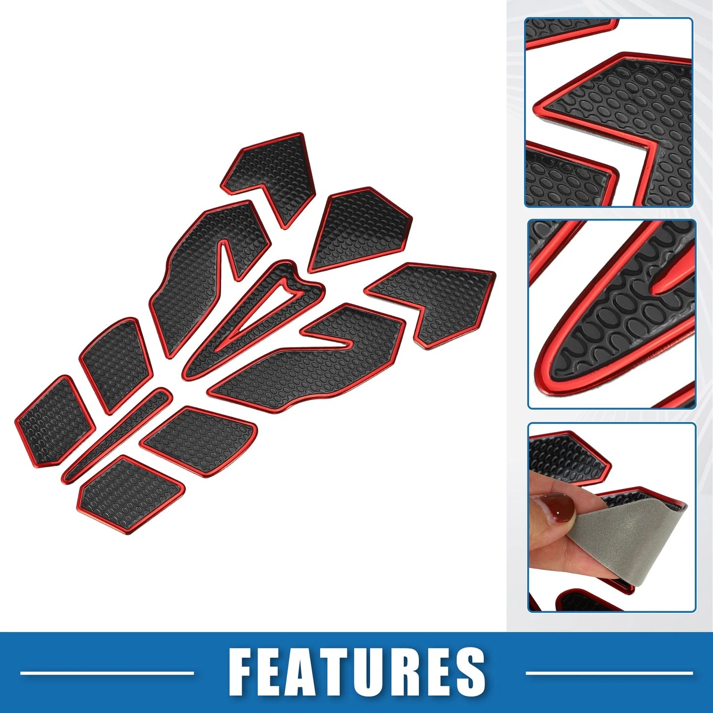 Universal Gas Tank Decal / 7.87x5.59 / Gas Tank Sticker for Universal Bike