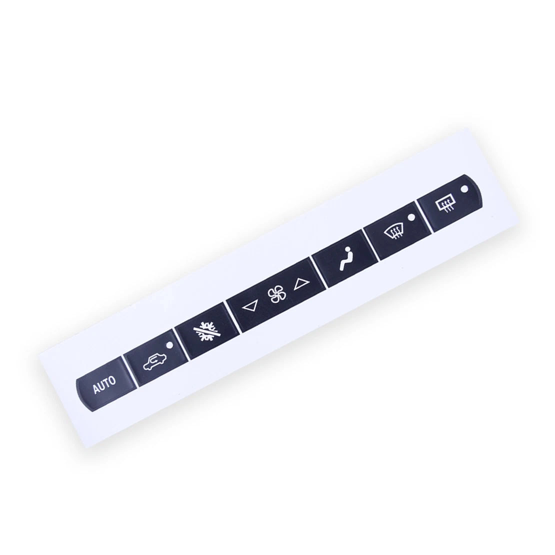 Black Climate Control Button Repair Cover for Mercedes Benz
