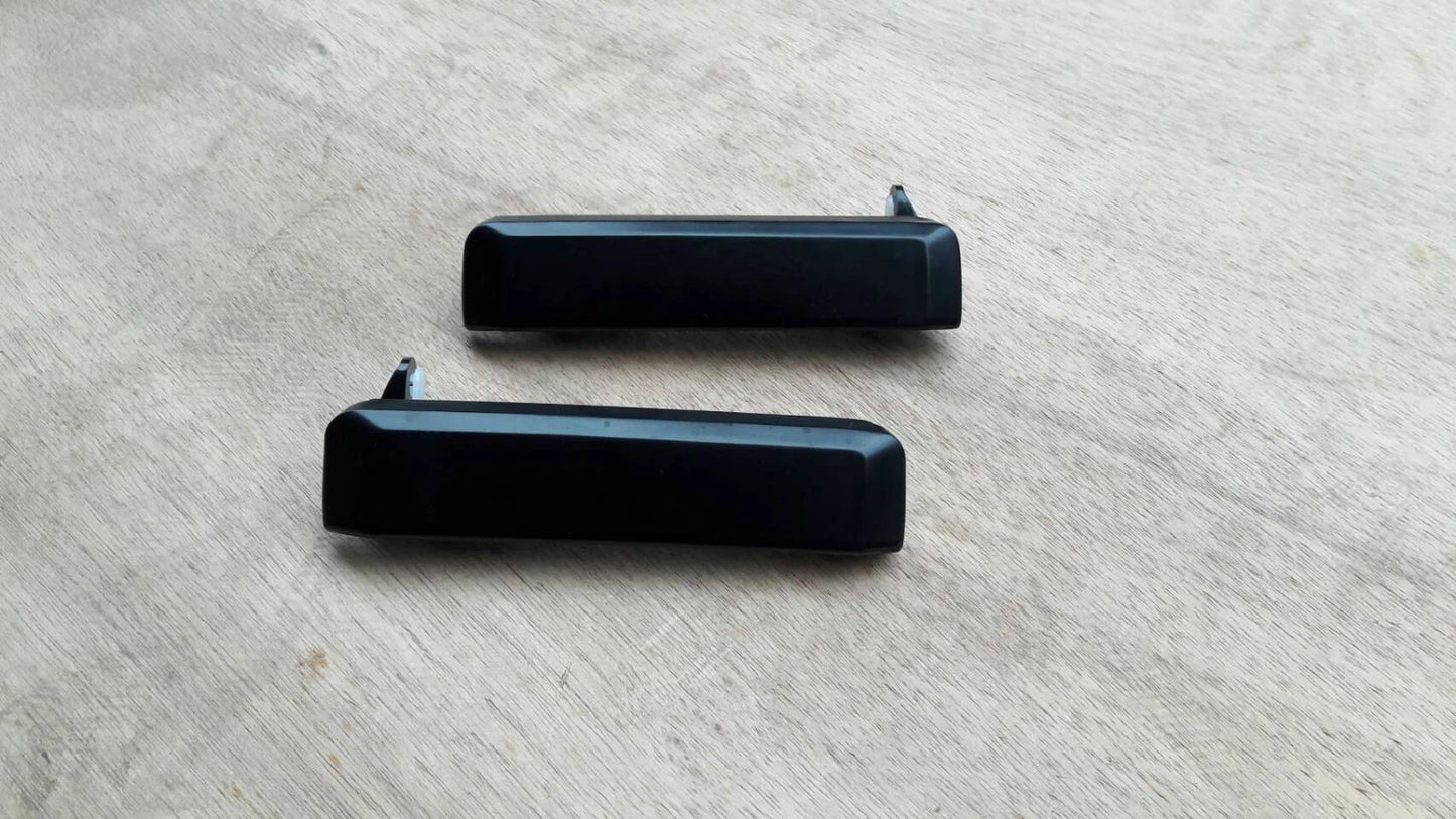 Outer Door Handles for Nissan Navara D21 (1986-1997) 2 x Black LH+RH