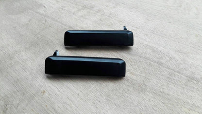 Outer Door Handles for Nissan Navara D21 (1986-1997) 2 x Black LH+RH