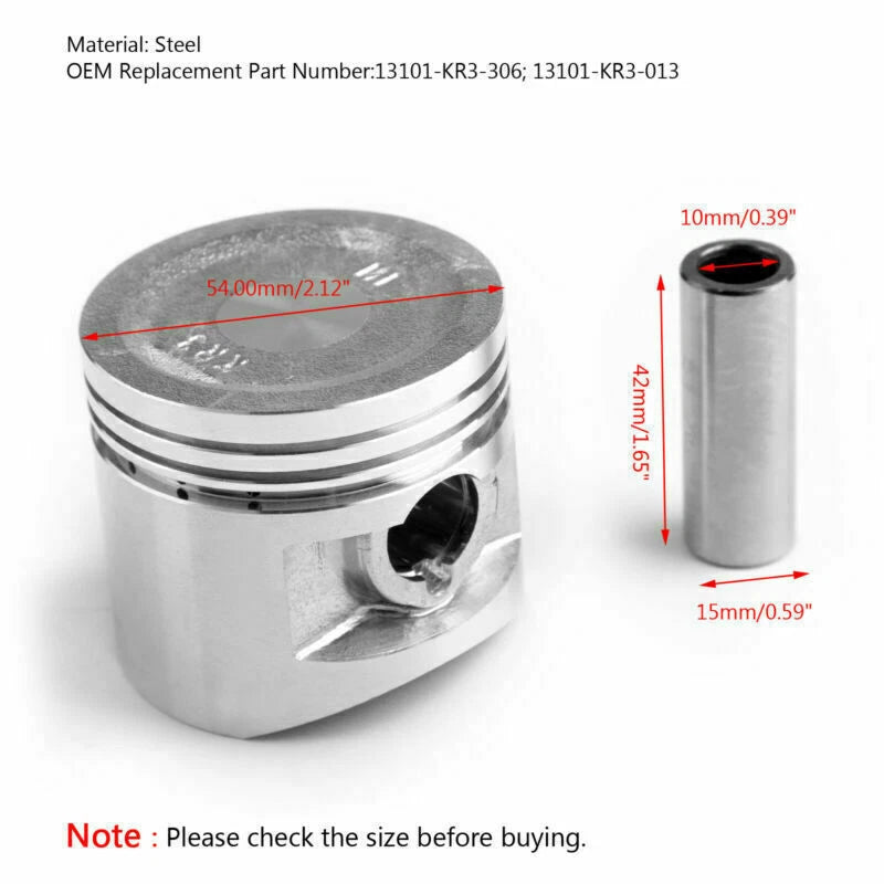 Piston Ring Kit 1.00mm for Honda Rebel CA250 CMX250X CMX250C