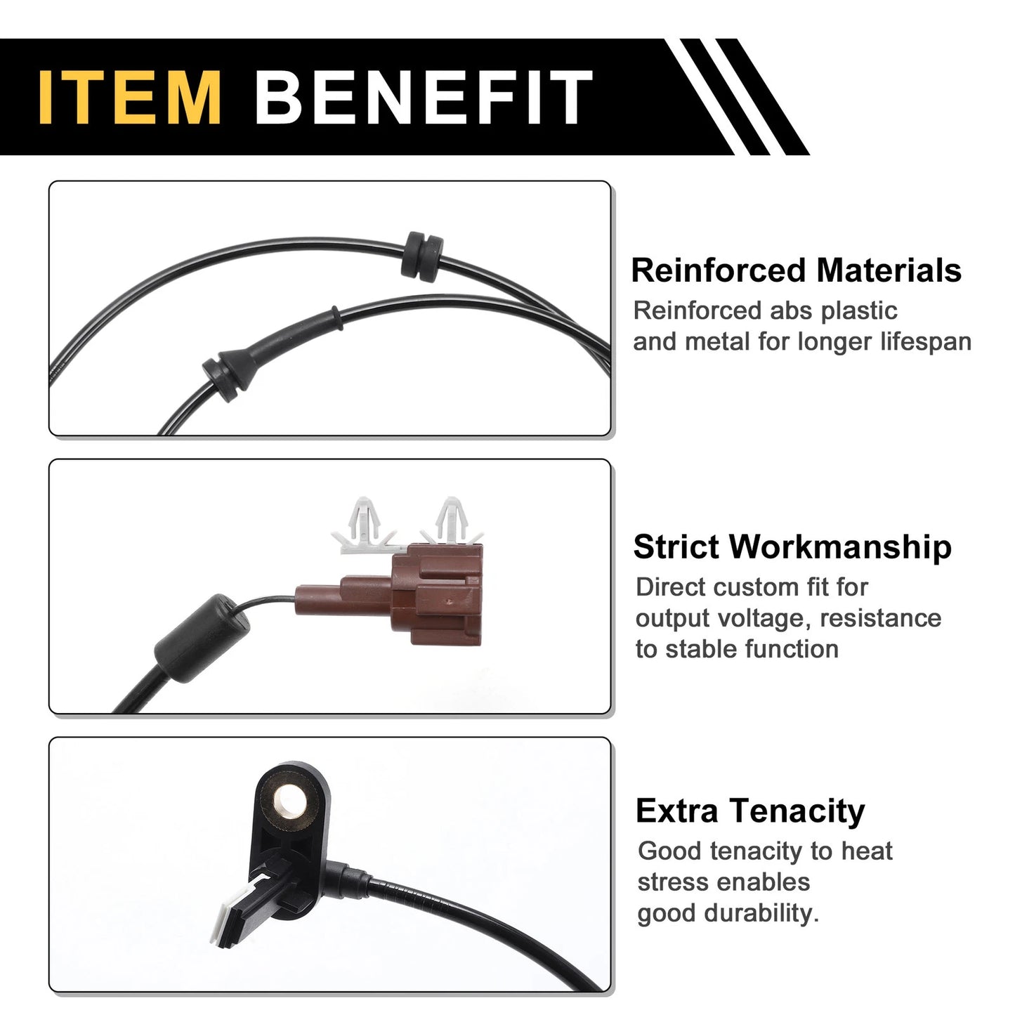ABS Wheel Speed Sensor for Nissan Titan (2004-2011) Rear Left