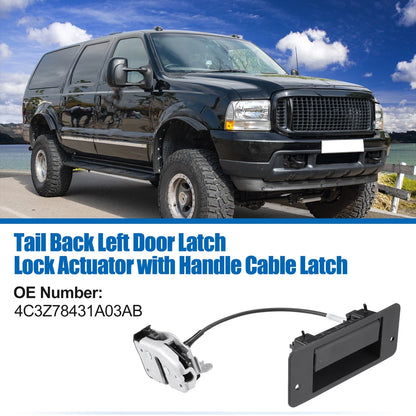 Rear Left Tailgate Lock Actuator & Handle for Ford Excursion (2000-2005)