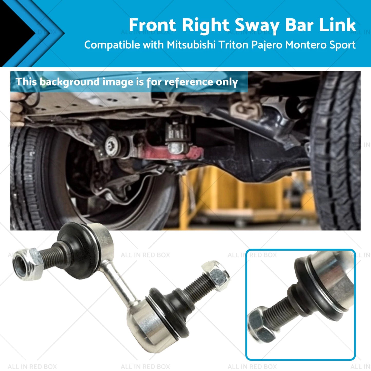Front Right Sway Bar Link for Mitsubishi Triton L200 2WD 4WD (06-15)