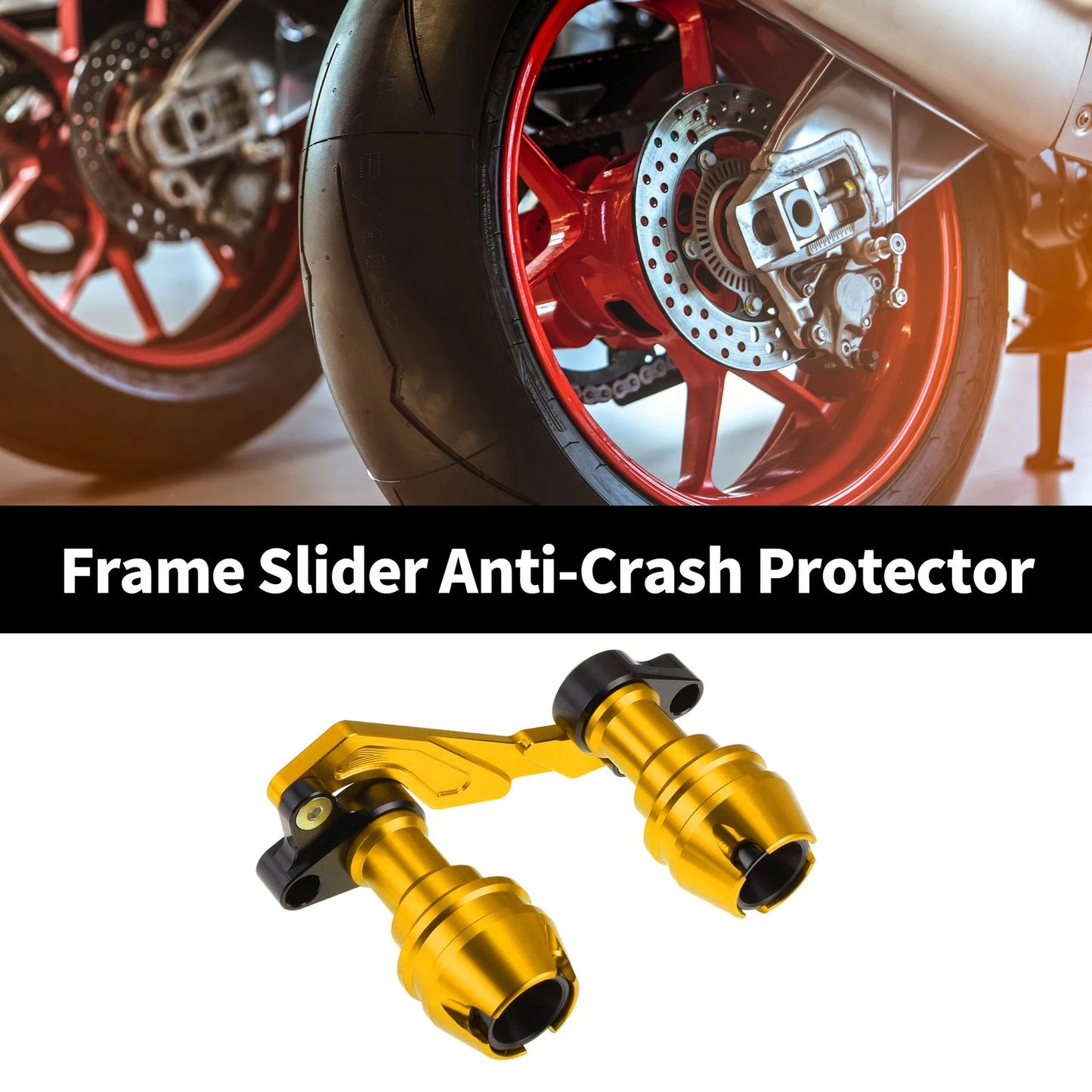 Frame Slider 175mm Anti-Crash Protector Aluminum for Motorcycles