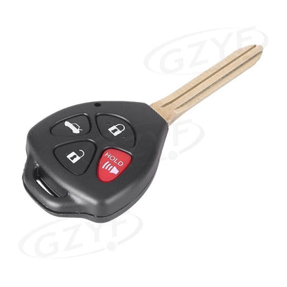 Remote Uncut Blank Key Fob Shell for Toyota Corolla Avalon (2003-2023)