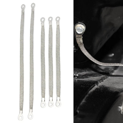 5Pc Heavy Duty Engine Grounding Straps for Trucks and Cars