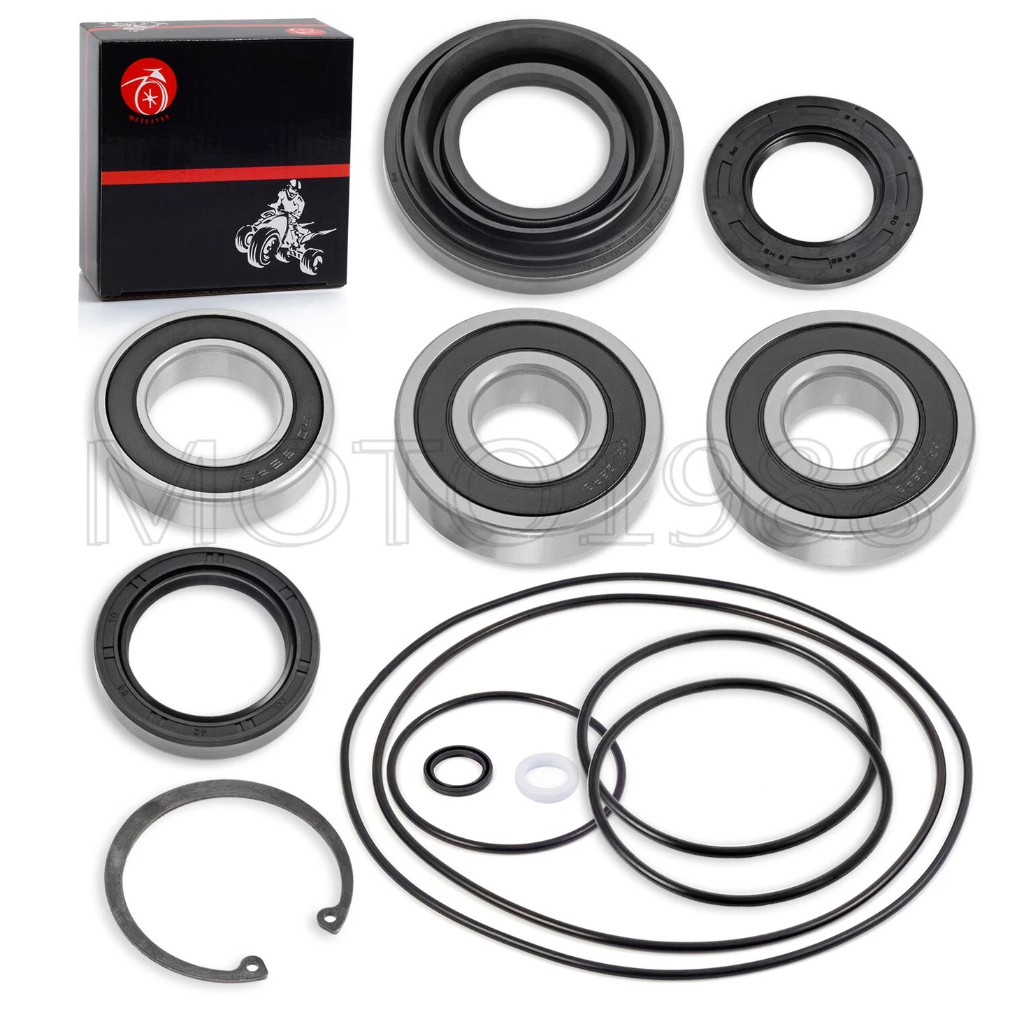 Rear Axle Seal Bearing O-ring Kit for Honda Foreman 500 TRX500 (2005-2011)