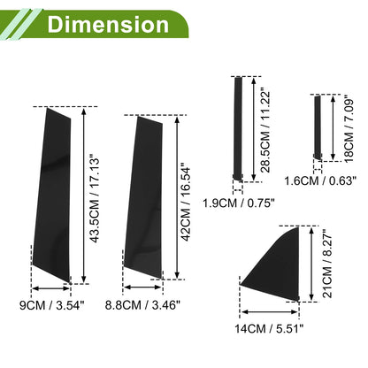 Pillar Window Trim 10 x for Chevy Cruze (2011-2015)