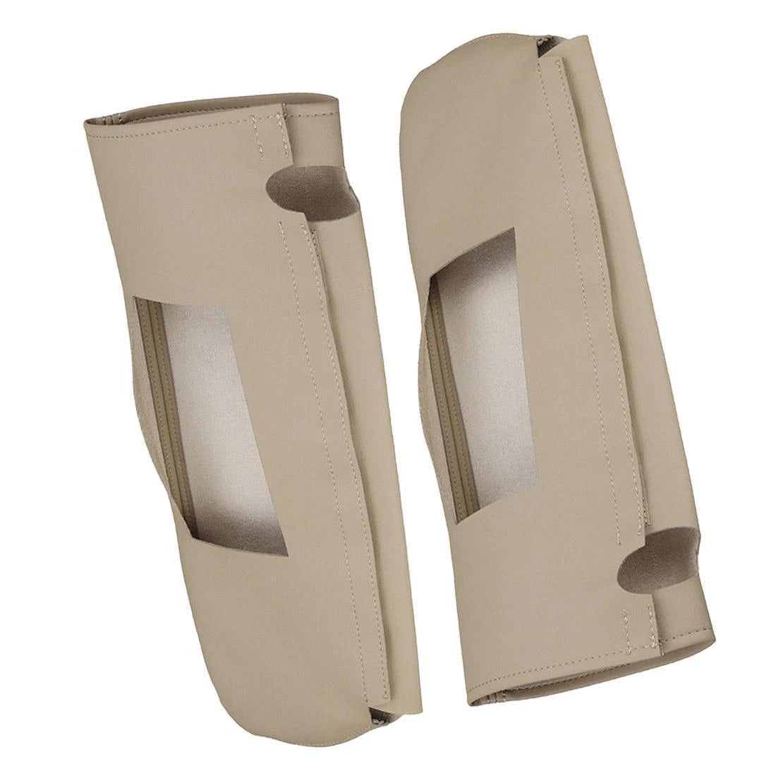 Beige Sun Visor Covers for Chevy Tahoe, Suburban, GMC Yukon (1995-1999)