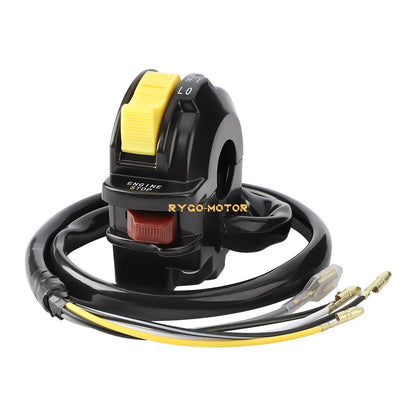 Handlebar Kill Stop Headlight Switch for Suzuki Quadsport 230 LT230S (1987–1988)