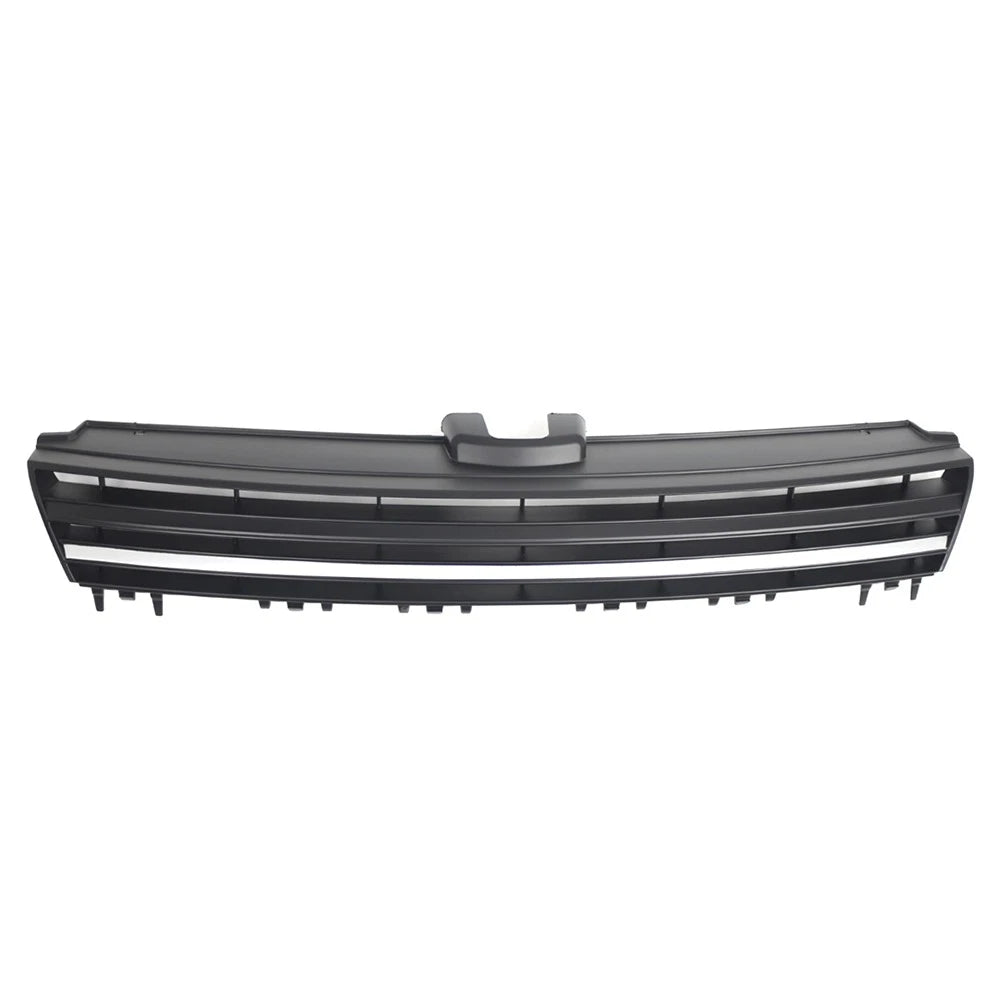 Front Bumper Upper Grille w/ Silver Trim for VW Golf Sportwagen (2015-2017)