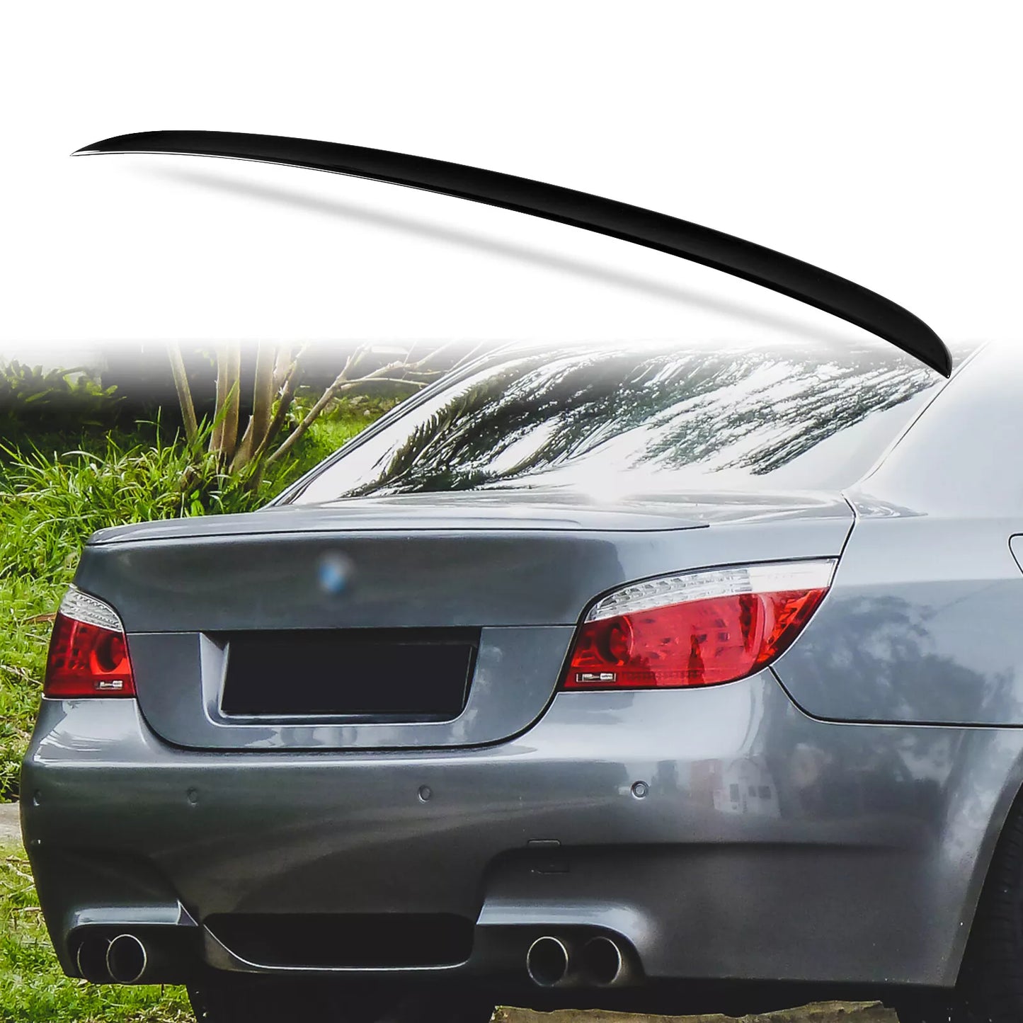 Boot Spoiler for BMW 5-Series E60 M5 Carbon Black (2004-2010)