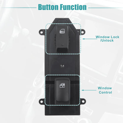 Passenger Side Power Window Switch for Hyundai Santa Fe GLS Limited SE (2007-2009)