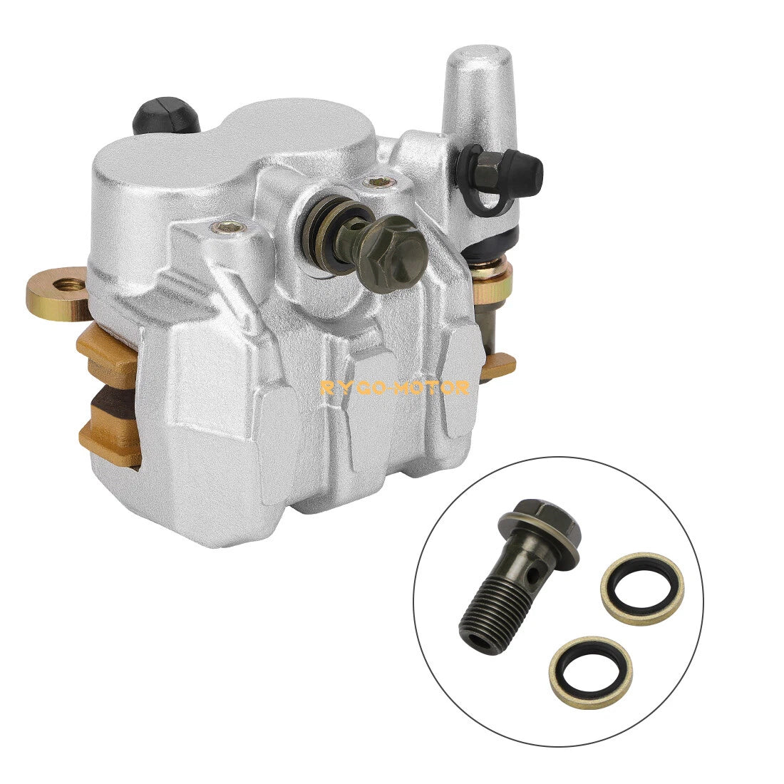 Front/Caliper W/Pads for Suzuki RM125 RM250 RMX250T (1986–1995,1989–1996)