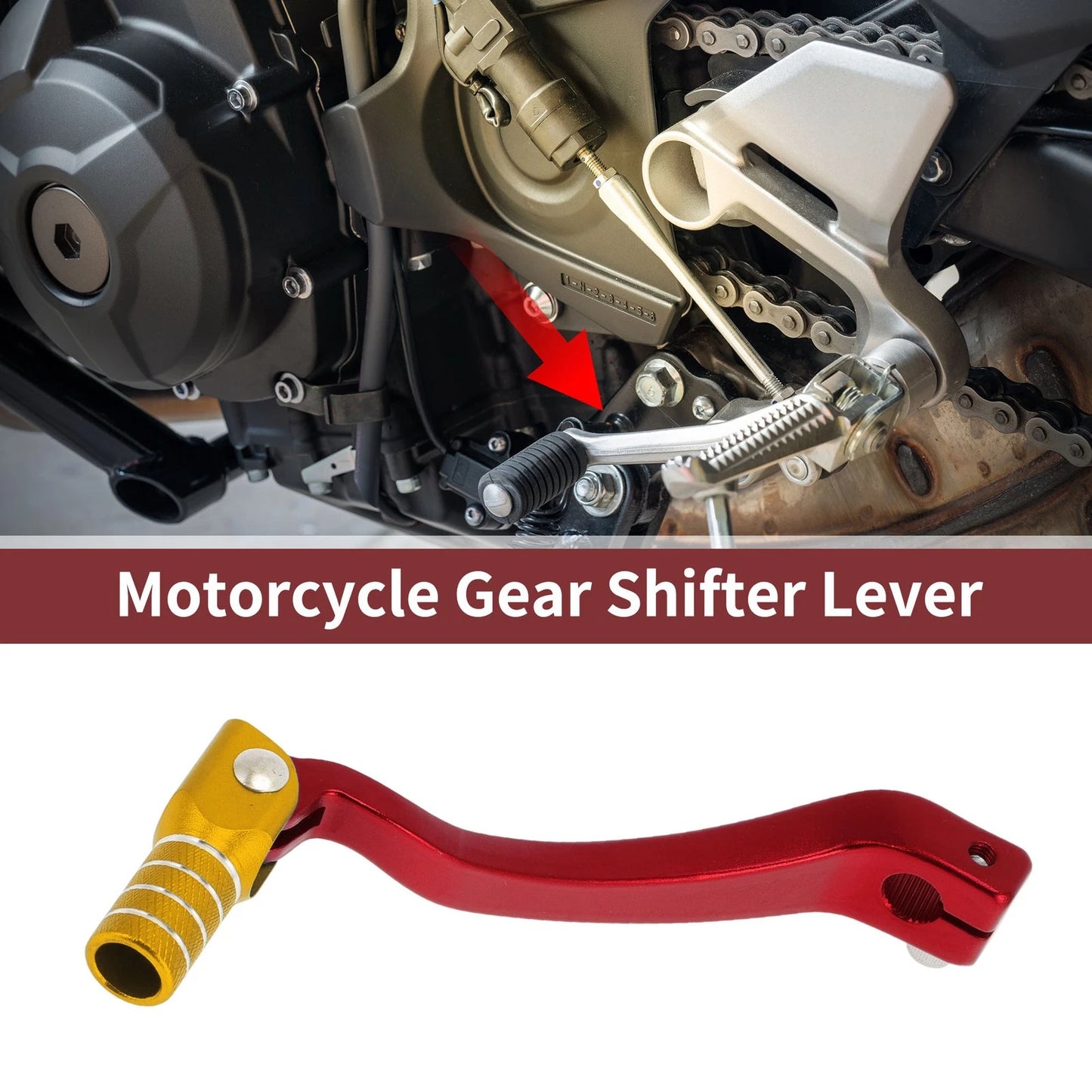 Folding Gear Shift Lever for Kayo T6