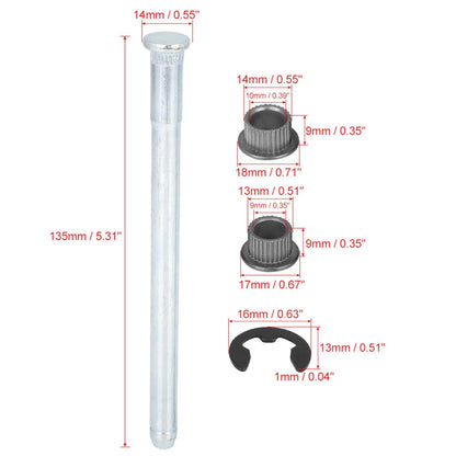 2-Door Door Hinge Bushing Liners Replacement for Chevrolet K3500
