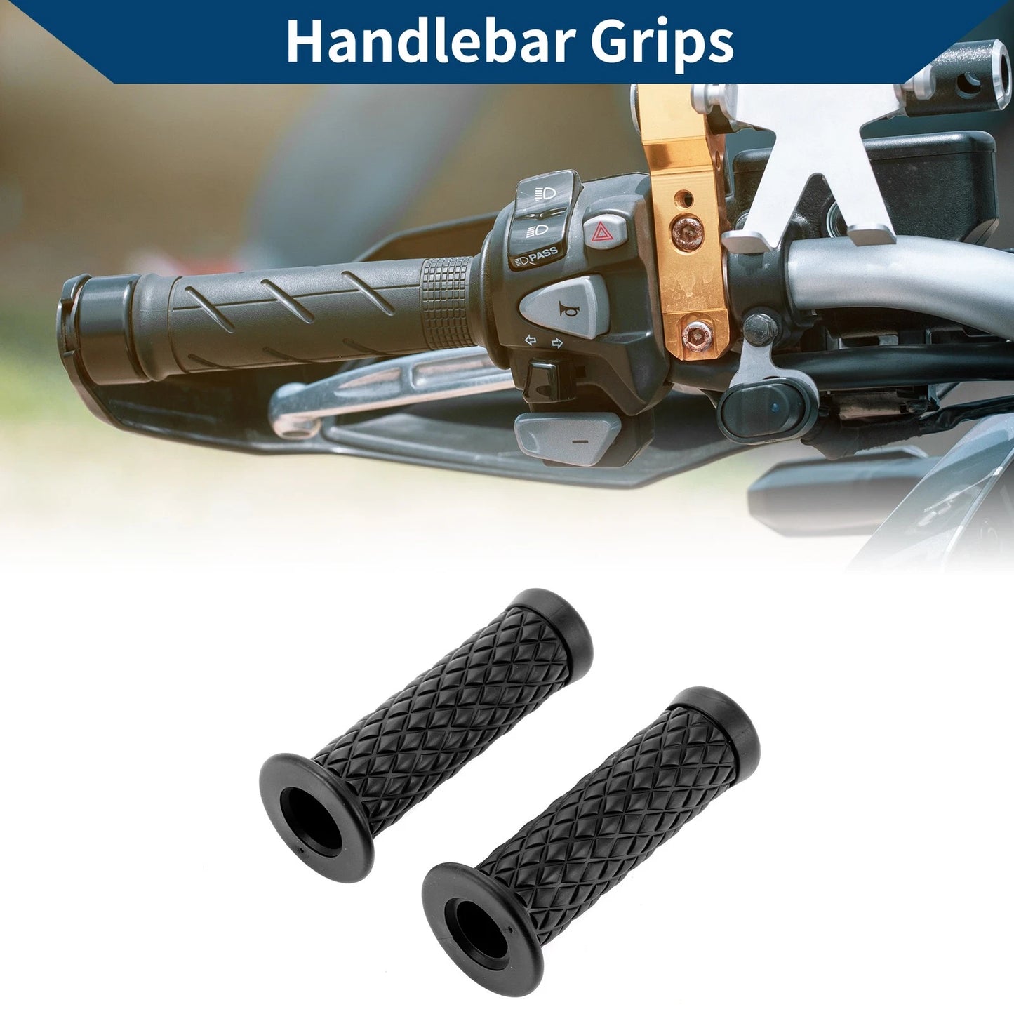 7/8" 22mm 1pair Motorcycle Hand Grip Cover for Motorcycle