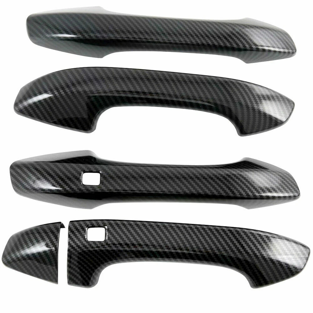 Carbon Fiber Exterior Car Door Handles Cover Trim for Kia K5 Optima (2020–2021)