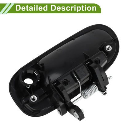 Exterior Door Handle for Honda Civic 1996-2000 Black Front Right Plastic