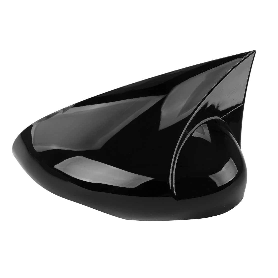Black Right Side Door Wing Mirror Cover for Ford Fiesta (2008-2012)