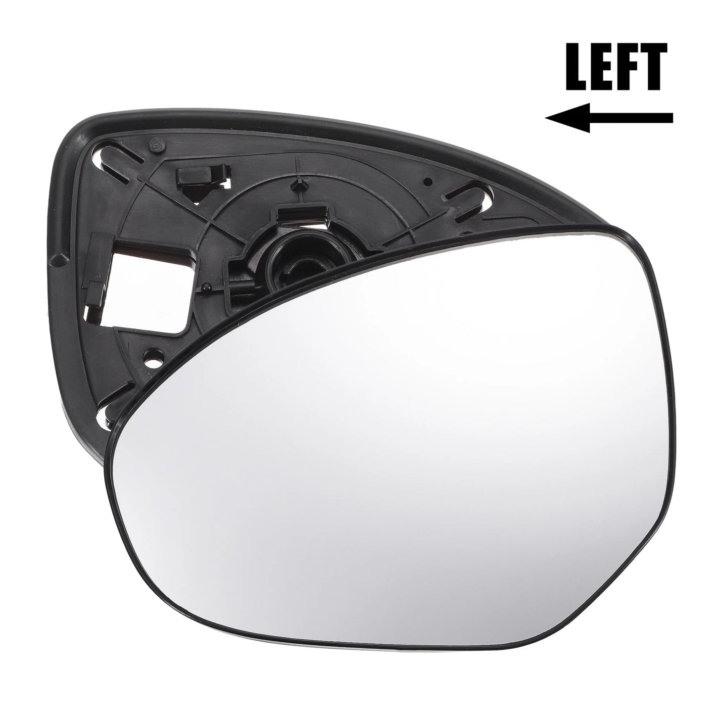 Driver Side Mirror Glass w/ Backing Plate for Mazda 2 3 (2003-2013)