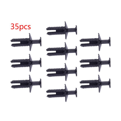 35 x Bumper Mounting Clips for BMW - Expanding Rivets