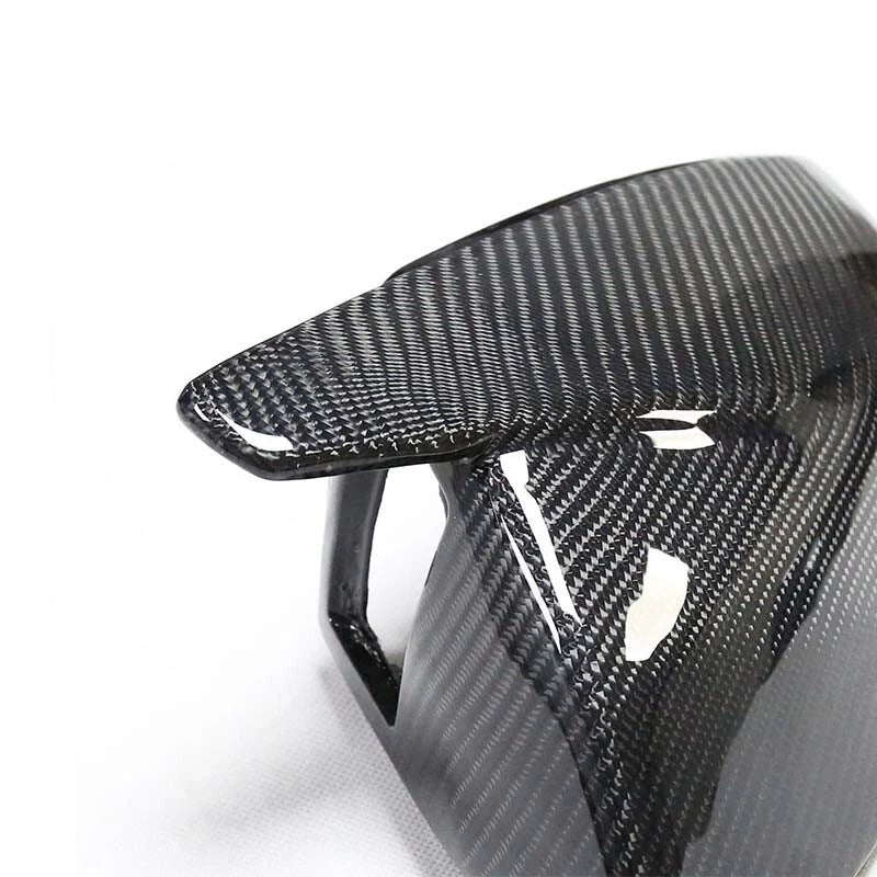 Replace Carbon Fiber Wing Mirror Cover Housing Kit Fit For Audi Q5 Q7 2017-2023