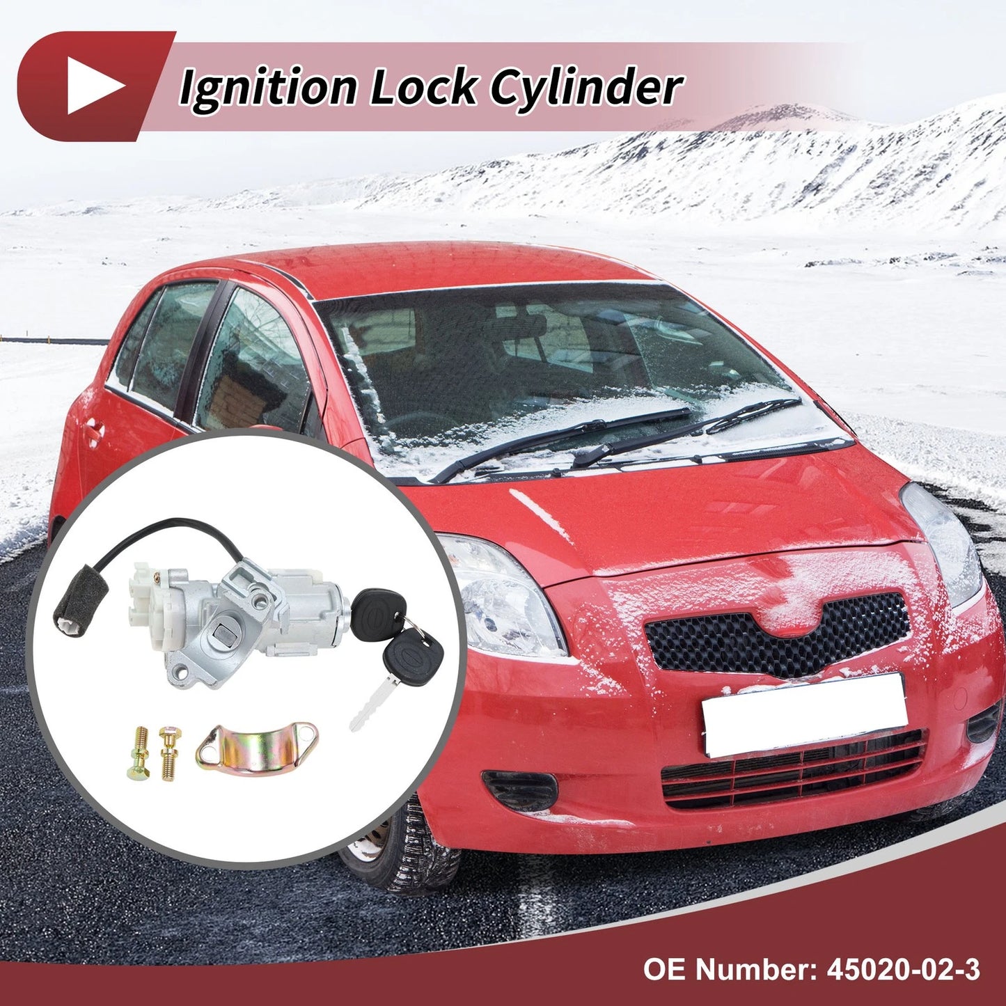 Ignition Lock Cylinder for Toyota Corolla Matrix (2003–2008)