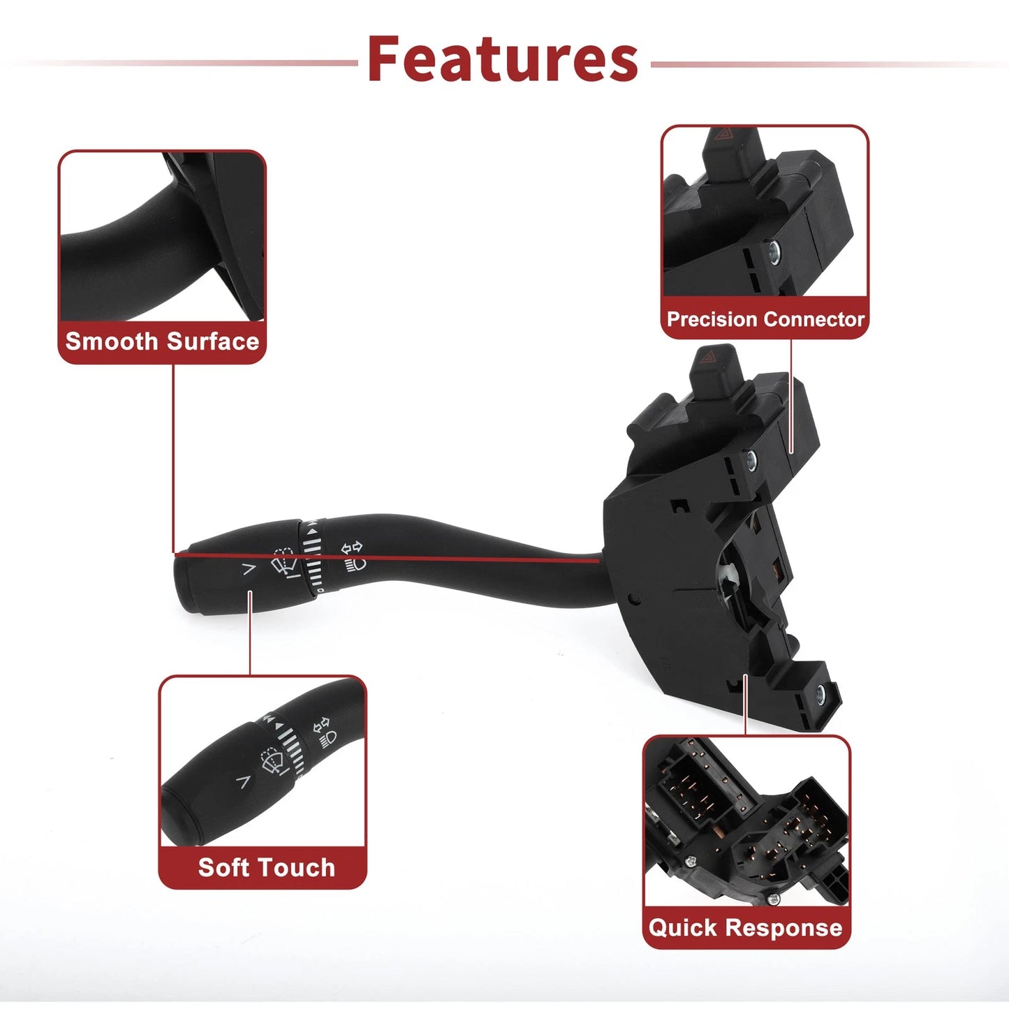 Steering Column Turn Signal Switch for Ford E-150 E-250 (2004-2014)