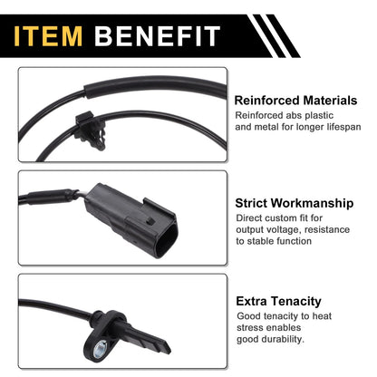 ABS Wheel Speed Sensor for Mazda CX-3 (2016-2023) 1 x Left/Right Front