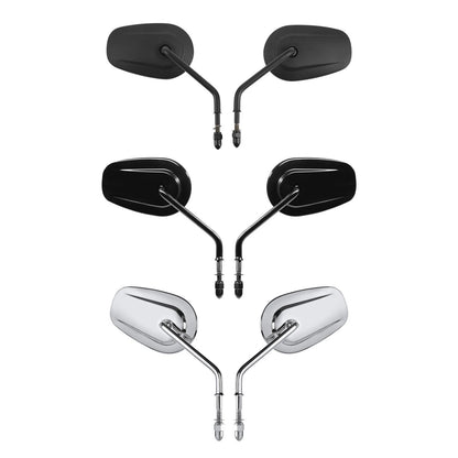 8mm Rearview Mirrors for Harley Road King, Tri Glide, Softail, Sportster, Dyna