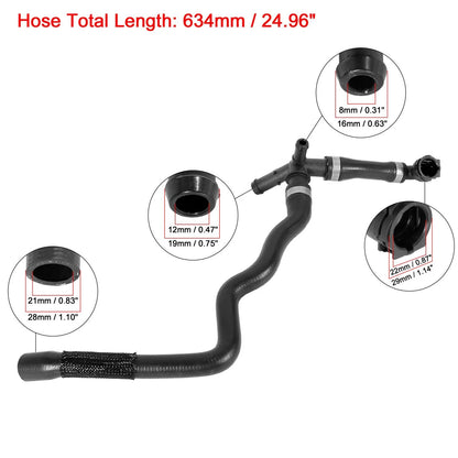Radiator Coolant Water Hose for BMW X1 2016-2018