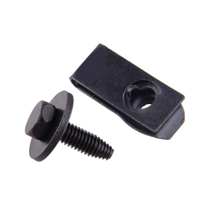 20 x Car Body Bolts U Nut Clips M6 Hex 10mm for Ford Truck