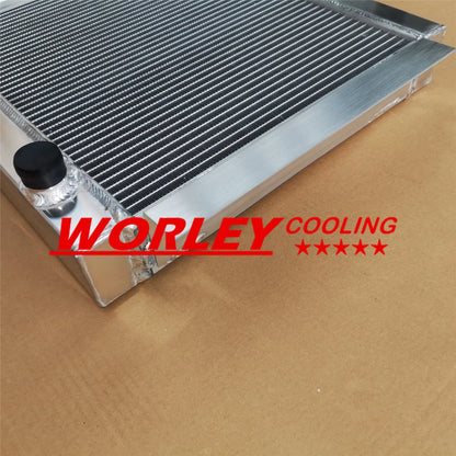 44mm 3 Row Aluminum Radiator for Ford Escort Mk1 Mk2 RS2000 (1968-1980)