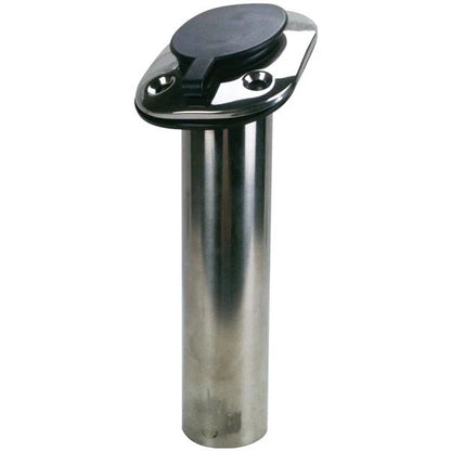 4x 316 Marine Grade Stainless Steel 30° Angled Boat Fishing Rod Holders