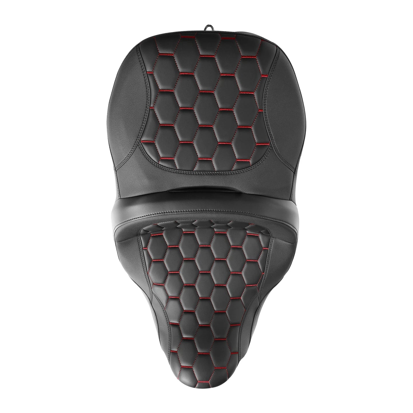 Black Driver Passenger Seat for Harley Touring Electra Tri Glide (2009-2023)