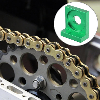 4 x 12mm Dia Hole Chain Adjuster Block Tensioners for Motorcycle