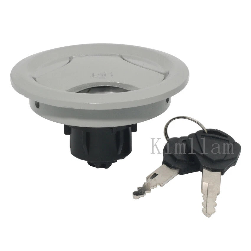 Fuel Gas Tank Cap Cover Keys for Yamaha YZF-R125 MT125 (2008-2016, 2015-2019)