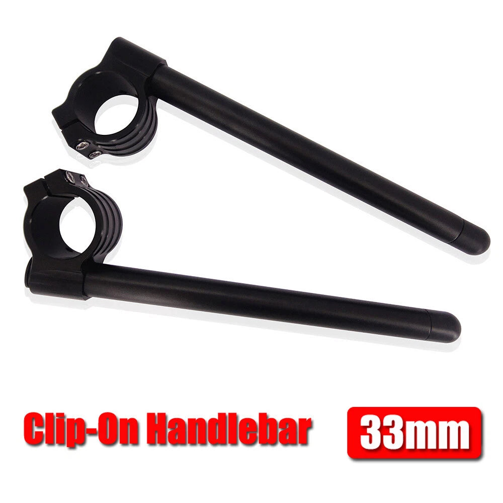 33mm Safety Handlebar Clip Ons for Yamaha YZF-R125 (2008-2012)