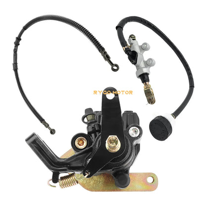Rear Brake Caliper Master Cyl Hose Assy for Yamaha Wolverine 350 YFM350FX