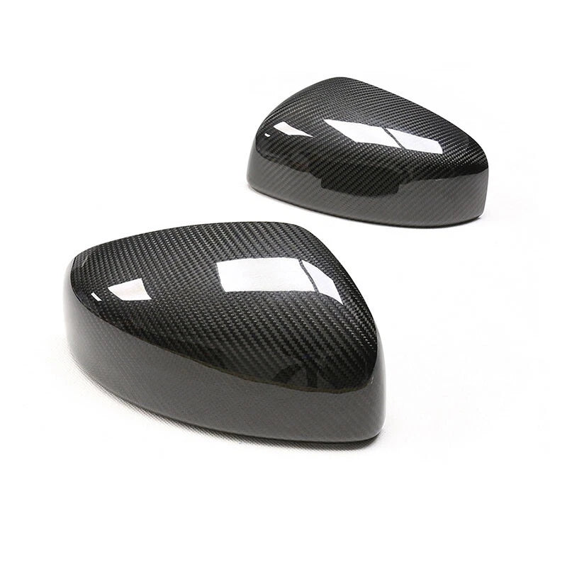 Real Carbon Fiber Side Rearview Mirror Cover Caps fit For NISSAN 370Z Z34 2009+