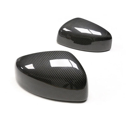 Real Carbon Fiber Side Rearview Mirror Cover Caps fit For NISSAN 370Z Z34 2009+