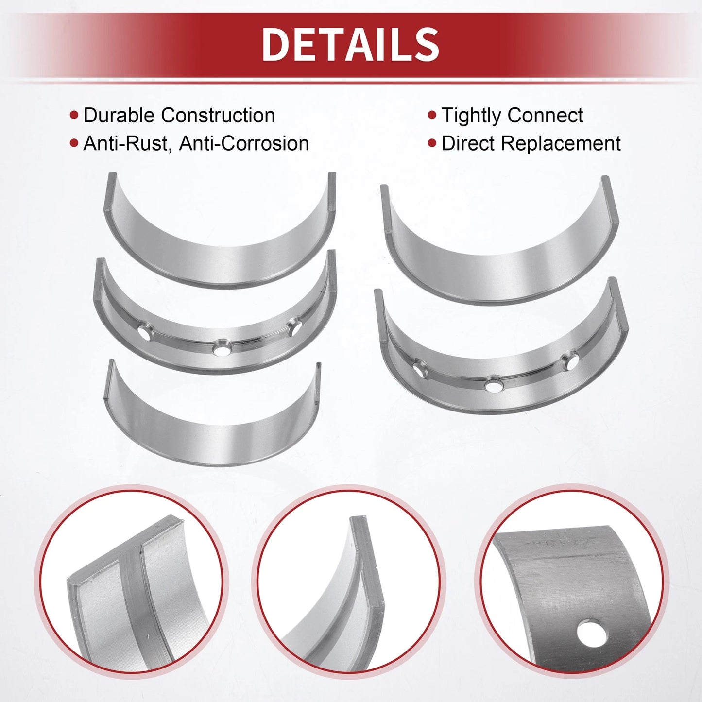 Main & Connecting Rod Bearings for Toyota Highlander (2001-2023)