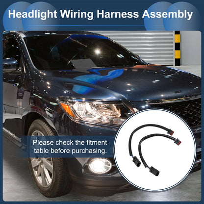 Headlight Wiring Harness Assembly / 22cm / Headlight Wiring Harness Assembly for Harley-Davidson Sportster 883 XLH883