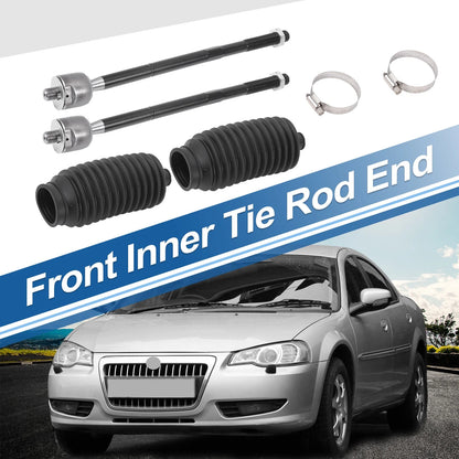 4 x Front Inner Tie Rod End Links for Chrysler 300 (2011-2014)