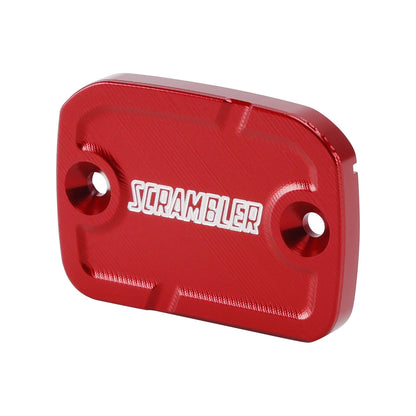 Brake Clutch Fluid Reservoir Cover - Red for Ducati Scrambler 800-1100 (2015-2023)