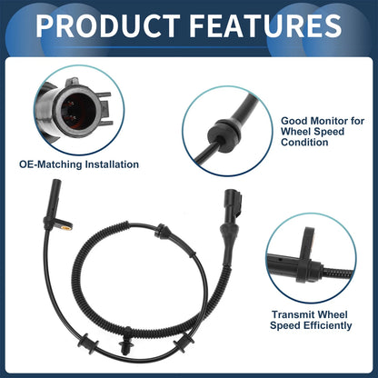 ABS Wheel Speed Sensor for Ford F-150 2014 RWD Front (2014)