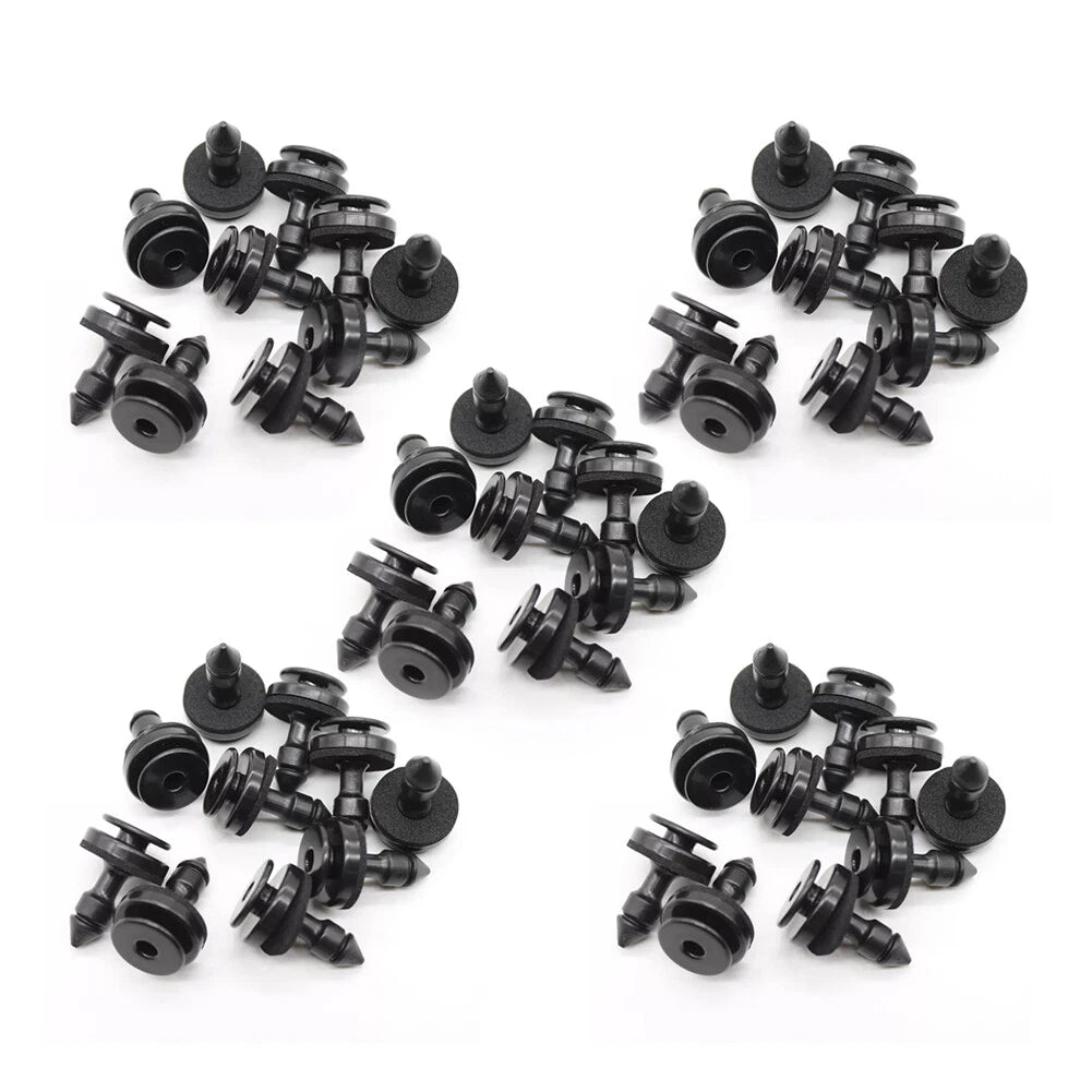 50Pc Trim Panel Retainer Clips for Jaguar XJ XJ6 XJ8 XJR (1995-2009)