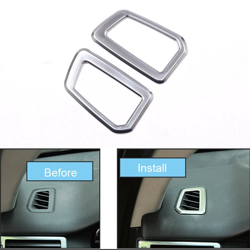 Dashboard Air Outlet Vent Trim Cover For Land Rover Discovery Sport 2016-2018